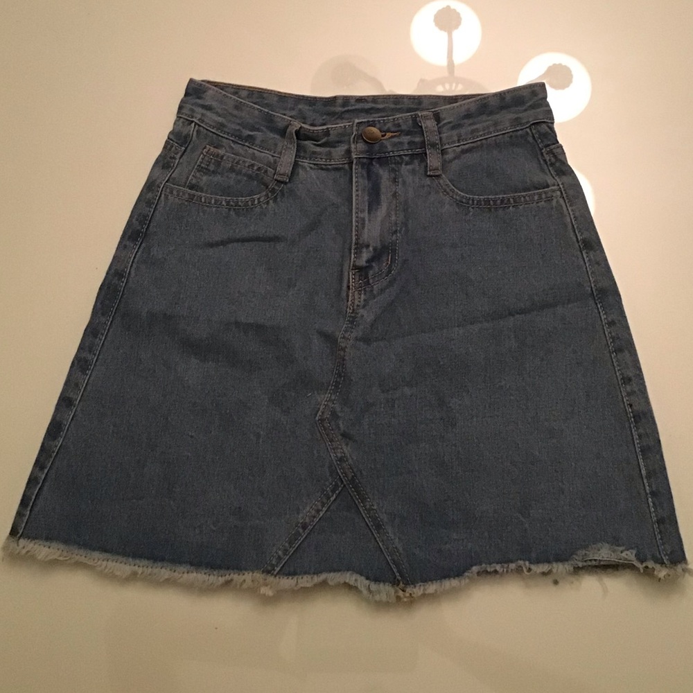 Jean Mini Skirt